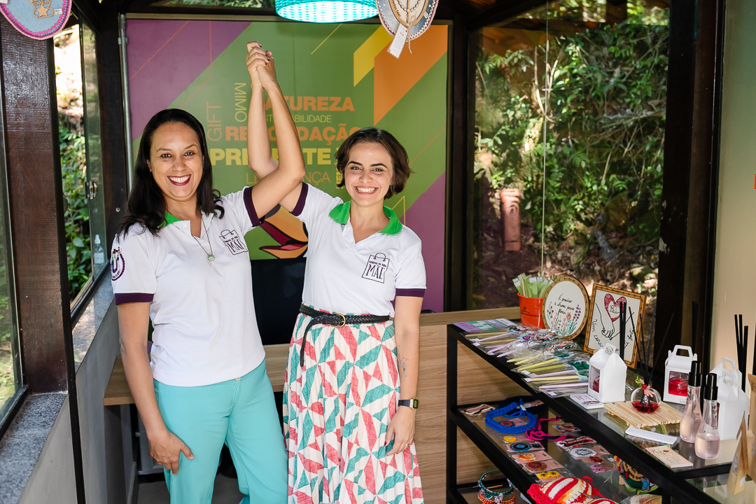 Milena Magalhães e Karen Louise, lideranças à frente do Compre